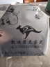 袋鼠【人气旗舰】撞色水桶包韩版潮流锁扣斜跨单肩女包 黑色 实拍图