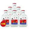 牛栏山二锅头 宁波小瓶 清香型纯粮白酒 二两小酒扁瓶 日饮 56度 100mL 40瓶 整箱装 实拍图