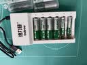 德力普（Delipow） 充电电池 5号/7号电池适用于玩具/遥控器/鼠标键盘1.2v镍氢充电器套装可充电AA五号七号电池 6槽充电器+6节5号电池+6节7号电池 实拍图