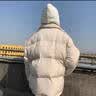 凡迪时尚假两件棉服男士冬季外套棉衣男新款潮牌衣服保暖棉衣棉袄休闲情侣 卡其色 L （100-120斤左右） 实拍图