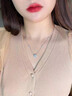 鑫铂尼莫桑钻石项链古风可爱小众生日礼物纯银首饰38节送女士女友媳妇 梦幻星辰项链+豪华限定礼盒 实拍图