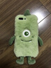 巴蒂尼 秋冬立体毛茸茸怪兽iPhone手机壳苹果手机保护套全包摄像头男女可爱卡通防摔软壳创意 【毛绒】独眼怪兽 iPhone 7plus/8plus 实拍图