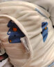 安舒棉婴儿防惊跳睡袋夏季薄款包巾绑带睡觉神器宝宝新生襁褓防惊吓夏天 摩卡熊(纱布)适合30°C以上  90*35cm（适合5-12个月） 实拍图