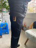 牧泰（MUTAI）春秋季厚款商务休闲裤男宽松中年男裤弹力男裤中老年男裤子男高腰 19#深蓝色 33码(2.6尺腰围) 实拍图