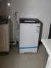 TCL 4公斤 全自动波轮小型迷你洗衣机 单脱水 租房必备洗衣机 小型便捷（亮灰色）XQB40-36SP 实拍图