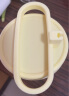 拜杰隔夜燕麦杯牛奶杯酸奶杯梅森杯刻度玻璃水杯带盖带勺随行杯淡黄色 晒单实拍图