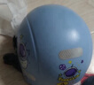 车隐士儿童男孩女孩电动车电瓶车头盔四季通用夏季防晒夏天半盔宝宝可爱 蓝色【适合7-14岁】3C认证半盔 实拍图
