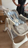 karmababy卡曼婴幼儿童宝宝餐椅可折叠便携式多功能儿童安全成长餐椅 【302电动摇椅】香槟金+抑菌安睡垫 实拍图