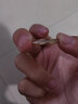 Colaivkloia情侣戒指男女对戒一对满天星素圈婚戒尾戒情人节生日礼物送男女友 JZ0301满天星（玫瑰金） 美号7号 实拍图