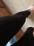 Night cat加绒加厚2024秋冬季新款打底裤女小脚紧身长裤韩版显瘦魔术裤子外 无扣黑色加绒款 L 实拍图