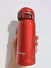 象印(ZO JIRUSHI) 不锈钢保温杯 日本SM-SE36-RZ 石榴红360ml 实拍图