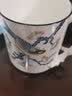 金岚玉 唐山骨瓷创意马克杯玉兰花开大树杯办公室水杯茶杯 青雀之喜-大树杯1个 实拍图