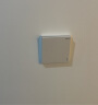 罗格朗（LEGRAND）开关插座面板 仕典系列玉兰白色86型暗装 单开双控 实拍图