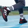 adidas OWNTHEGAME 2.0低帮团队款实战运动篮球鞋男子阿迪达斯   黑/红/银白   44.5 实拍图