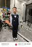 萝卜呗呗（LUOBOBEIBEI）男童马甲套装休闲西服六一礼服表演服2025春秋 藏青四件套 110 实拍图