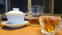 容山堂玻璃公道杯茶漏三件套大号加厚耐热茶海分茶器功夫茶具配件滤茶器 冰丝玻璃公道杯 明月款 实拍图