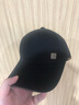 BOOLFEN轻奢品牌棒球帽子男新款帽子韩版遮阳防晒鸭舌帽子休闲户外太阳帽 中国金属方标：黑色（四季款） L 码可调节（55-59cm） 实拍图