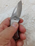 三刃木4077户外小刀工具折叠刀防身挂扣野外多功能高硬度 4077MUC-SC 实拍图