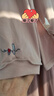 意芬睡衣女春秋可外穿纯棉长袖女士家居服秋冬季100%全棉居家服套装 浅咖 （宽松版型，合身拍小一码） 2XL 实拍图