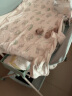 英氏（YEEHOO）尿布台新生婴儿护理台宝宝换衣按摩抚触洗澡可折叠移动婴儿床 可折叠升降婴儿尿布台 实拍图