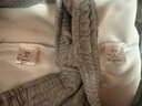 FitonTon加绒裤子女冬款加厚束脚休闲裤保暖宽松长裤高腰显瘦灰色卫裤 S 实拍图