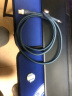 贝尔金（BELKIN） USB-IF认证Type-C轻柔编织快充线适用于苹果iPhone 15 Pro Max车载CarPlay充电数据线 C转Lightning 1米 蓝色（苹果在售款） 实拍图