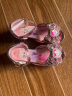 好莉娅童鞋女童凉鞋夏季4-12岁儿童鞋子高跟鞋爱莎公主鞋舞蹈演出表演鞋 粉色 28码内长/18.5cm 晒单实拍图