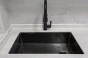 箭牌（ARROW）厨房水槽304不锈钢黑色纳米蜂窝纹手工水槽洗菜盆台下盆水槽单槽 纳米蜂窝手工单槽 75*43cm 晒单实拍图