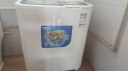 澳柯玛（AUCMA）洗衣机 8公斤半自动波轮洗衣机 玻璃面板大容量双缸双桶 洗脱分离脱水甩干机租房家用XPB80-2118S 实拍图