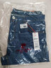 皮尔卡丹（pierre cardin）203321 牛仔裤男 舒弹丝轻薄透凉微弹休闲中腰男装 浅蓝色36码 实拍图