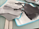 钰美涵无痕口罩女夏冰丝防晒透气薄款防紫外线全脸遮阳时尚个性高弹 无痕网眼2个【深灰+蓝色】 实拍图