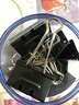 得力(deli)12只50mm省力黑色长尾夹票夹 1#金属燕尾夹 办公用品 大号 12只/筒 8561S 实拍图