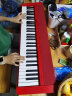 卡西欧（CASIO）电子琴CTS1红色冰淇淋61键电子琴小仙琴时尚潮玩简易便携款 实拍图