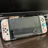 任天堂（Nintendo）Switch NS掌上游戏机 灰色手柄 长续航日版 实拍图