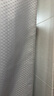 蓓柅高档纯色浴帘防水布浴室帘卫生间加厚涤纶洗澡间帘子淋浴隔断挂帘 银灰色 宽150*高180cm 实拍图