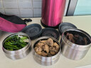 乐扣乐扣一体式保温饭盒桶便携三层大容量不锈钢2000ml 【年会福利】 LHC8034RED 红色 实拍图