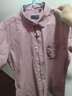 杉杉（FIRS）短袖衬衫男中年商务休闲正装宽松免烫衬衣 TCT4296短袖粉色 43  实拍图
