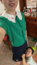 Teenie Weenie小熊&小王子联名夏款薄款甜美翻领针织开衫女 绿色 165/M 晒单实拍图