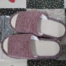 果洛菲（GUOLUOFEI）棉麻拖鞋女夏家居家用布艺亚麻室内情侣四季春秋地板 粉色 36-37 实拍图
