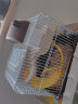 共度（Gong Du）仓鼠笼 龙猫小屋城堡套餐 金丝熊笼子仓鼠窝玩具外带笼手提便携笼 大城堡-咖啡色（27*21*30cm） 晒单实拍图