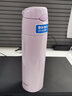 膳魔师（THERMOS）不锈钢保温吸管杯日式成人孕妇产妇老人儿童吸管水杯子 FHL-551浅紫色550ml 实拍图