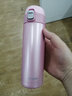 【人气推荐】虎牌（Tiger）梦重力保温杯304不锈钢真空户外防漏车载男女士水杯情侣杯办公杯子MMJ 新款 粉色-A481 480ml 实拍图