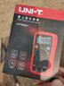 优利德（UNI-T）数字万用表高精度多功能智能防烧万能表电工专用小型家用电压电流 UT33A+ 加备用鳄鱼夹和电池 实拍图