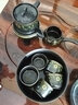 正扬石磨自动茶具套装家用亚光西域风情懒人泡茶壶冲茶器复古功夫陶瓷 亚光自动(风情)六杯+茶道+茶洗 实拍图