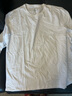 布先生明星同款长袖T恤男士小白T内搭 长袖标准T-圆领-白色 4XL(195) 实拍图