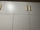 森普顿实木衣柜卧室平开门衣柜组合现代简易简约板式家用柜子收纳衣橱 六门2.4米衣柜+顶柜+角柜 E0级生态板 实拍图