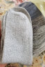 南极人10双加厚保暖袜男士袜子男睡眠袜含羊毛长筒男袜秋冬中筒袜 晒单实拍图