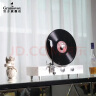 gramovox 格莱美507三代竖立式黑胶唱片机蓝牙一体音响复古摆件留声机音箱礼物 皓月白色+唱片 实拍图