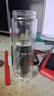 希诺（heenoor）双层玻璃杯男士高档保温车载水杯家用隔热大容量茶杯定制新年送礼 6607-410毫升+较大款 假一罚万 实拍图