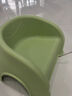 兔可图婴幼儿童塑料小凳子靠背椅加厚宝宝沙发餐椅小椅子防滑板凳洗澡凳 抹茶青 1只【优质加厚PP材质】 实拍图